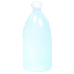 Flaska Plast- 50ml rund/10st