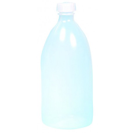 Flaska Plast- 500ml rund/10st